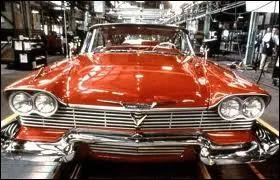 Quel est le petit nom de cette Plymouth Fury 1958 'hante' ?