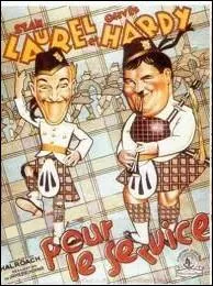 ... . . pour le service