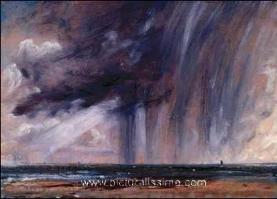 Qui a peint Orage sur la mer ?