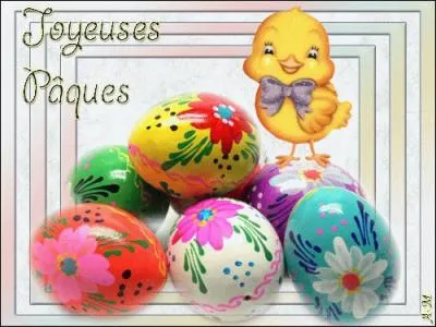 La fête de PÂQUES est très liée au dernier repas de Jésus-Christ. Avez-vous bien regardé le tableau ''La Cène'' de Léonard de Vinci ? Le pain est bizarre, il n'y a pas de vin et le Saint Graal se trouve...