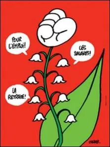 Une fête non religieuse : le 1er MAI trouve ses fondements dans une manifestation ouvrière pour les huit heures de travail quotidien. Elle eut lieu en 1886...