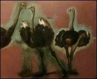 Qui est l'auteur de ces 'Autruches' ?