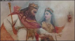 Clovis, roi des Francs, pousa Clotilde en 493. Elle joua un rle important en l'encourageant  ...