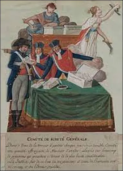 Quel comité dirigeait la police politique qui avait pour mission de traquer toutes les personnes suspectées de trahison ?