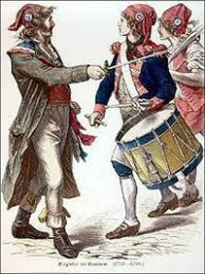 Robespierre soutient les révoltés armés issus des classes populaires de la commune de Paris, reconnaissables à leur pantalon et leur bonnet phrygien. Quel surnom leur a-t-on donné ?
