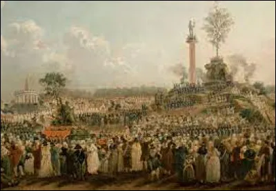 Robespierre avait le projet d'une religion "civile" pour unifier les Français. Au cours de quelle cérémonie grandiose du 8 juin 1794 s'est-il ridiculisé et décrédibilisé aux yeux de ses nombreux détracteurs ?
