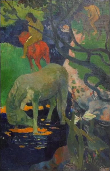 Qui a peint 'Le cheval blanc' ?