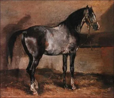 Qui a peint 'Cheval gris au ratelier' ?