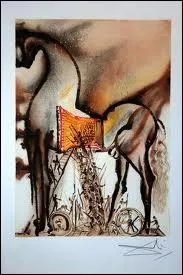 Qui a peint 'Le cheval de Troie' ?