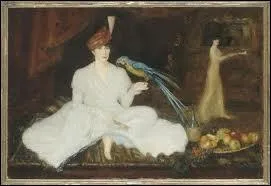 ' La femme au perroquet ' est une cration du peintre franais :