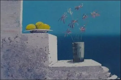 Ce tableau trs estival est titr Assiette de citrons, et est un travail de ?