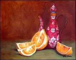 Qui est l'auteur de ce tableau titr Citrons iraniens ?