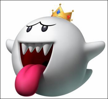 Voici le roi Boo. C'est un boss qui apparat assez frquement dans les 'Mario Party', mais pouvez-vous me dire dans quel jeu ce gros fantme a fait sa premire apparition ?