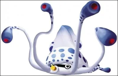 Voici maintenant le boss nomm 'Mga Bloops'. Quel est le pouvoir principal de cet ennemi ?