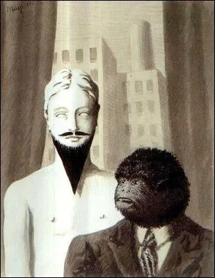 Qui est l'auteur de cet trange tableau intitul La lampe d'Aladin ?