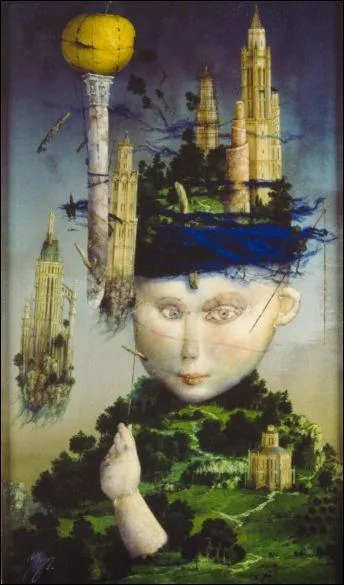 Qui a peint cette oeuvre titre Gothique en Bohme ?