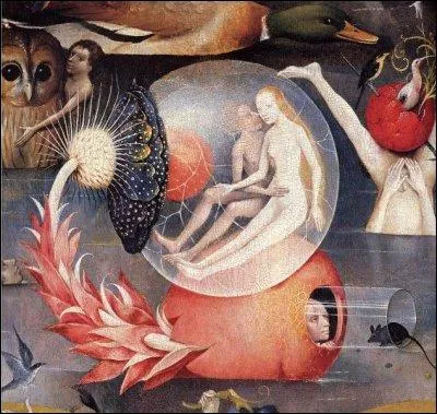 Qui est l'auteur du tableau dont est tir ce dtail du Jardin des Dlices ?