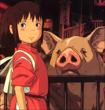 Et pour terminer, dans quel film de Miyazaki une petite fille voit-elle ses parents transforms en gorets dans un parc d'attractions dsaffect ?
