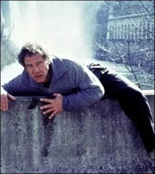 Quel film avec Harrison Ford, dans lequel il incarne le Dr Kimble, se termine lui aussi dans un parc d'attractions ?