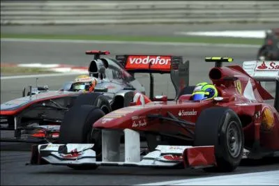 Quels sont les deux pilotes  lutter au GP de Chine ?