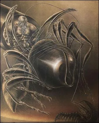 C'est une femme qui a peint cette oeuvre, digne du cinma d'pouvante. Elle se nomme ?