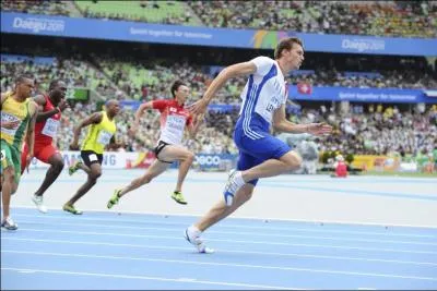 A quelle place termine Christophe Lematre termine-t-il le 200m aux Championnats du Monde ?