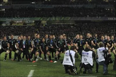 Dans quel stade mythique de Nouvelle-Zlande, les All Blacks ont-ils clbrs leur victoire en faisant un haka ?