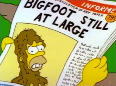 Qui est en vrit Bigfoot (crature mi-homme mi-singe) ?