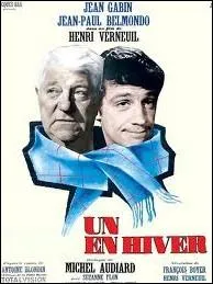 La seule rencontre de Gabin-Belmondo au cinma : Un ... . . en hiver