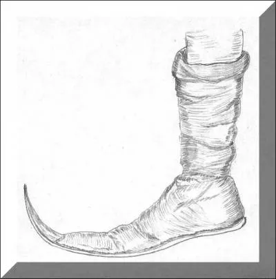 A quel chocolat cette chaussure mdivale vous fait-elle penser ?