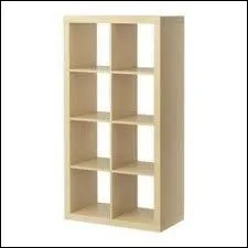 A quel chocolat peut bien vous faire penser ce meuble d'une grande marque sudoise ?