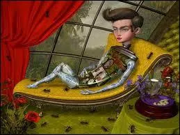 Un tableau de Ray Caesar qui pourrait illustrer le film de science-fiction... ?