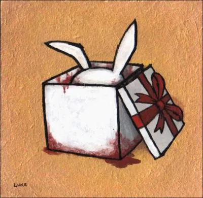 Ce tableau de Luke Shue (regardez bien les dtails) est presque une illustration du film angoissant... ?