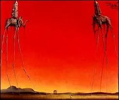 Ce tableau de Dali, si on ne tient pas compte du ciel du feu, fait penser au film ?
