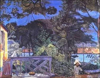 Qui a peint '' La Terrasse  Vernon, 1928 '' ?