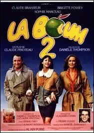 Dans le film 'La boum 2', quelle est la couleur de l'impermable dans laquelle la mre de Vic imagine celle-ci chanter 'Singin in the rain' ?