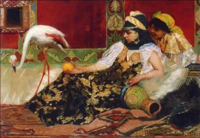 Elve de Cabanel et influenc par Delacroix, il peignit le Maroc avant de se tourner vers le portrait et la dcoration de btiments publics. Il ralisa 'Le flamant rose' (1845-1902).