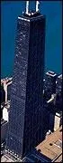 O se trouve cette tour de 110 tages, 443 m, nomme Sears Tower ?