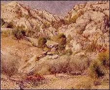 Qui a peint 'Rochers  l'Estaque' ?