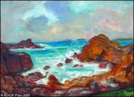 Qui a peint 'Rochers  Ploumanach' ?