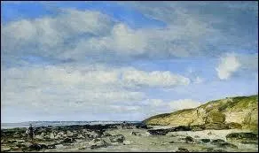 Qui a peint 'Trouville, grve et rochers' ?