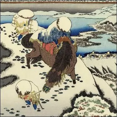 Une belle oeuvre d'Hokusai qui rappelle les images du film ?
