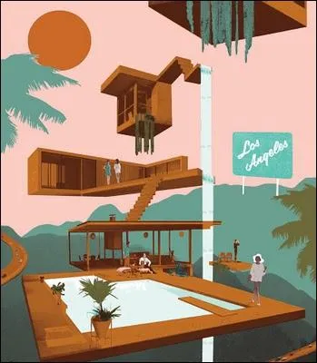 Ce tableau de l'artiste Briony Lloyd est titr Los Angeles, mais semble tre parfait pour illustrer le film ?