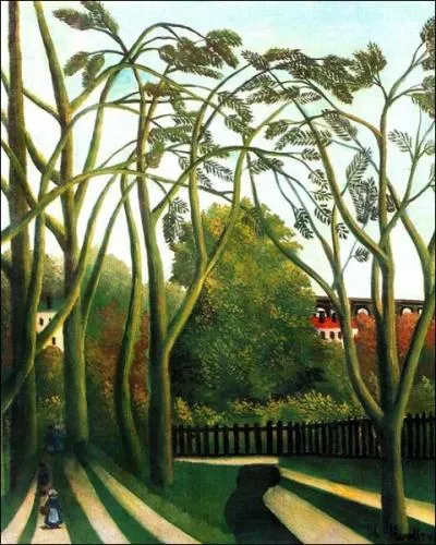 Le Douanier Rousseau a peint ce Printemps dans la valle de Bivre, mais regardez ces arbres, ne font-ils pas penser au film ?