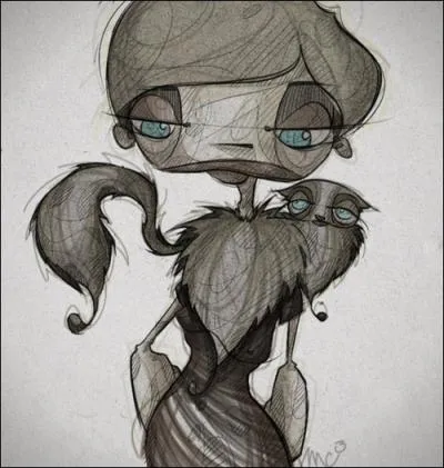 Ce personnage  la moue boudeuse de Baldassari ressemble quelque part  ?