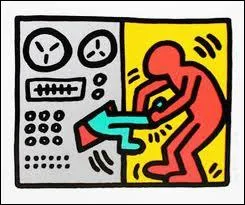 Ce tableau de Keith Haring rappelle assez bien le film ?