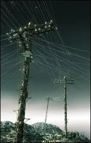 Encore une oeuvre de Ray Caesar, qui fait irrmdiablement penser au film d'angoisse... ?