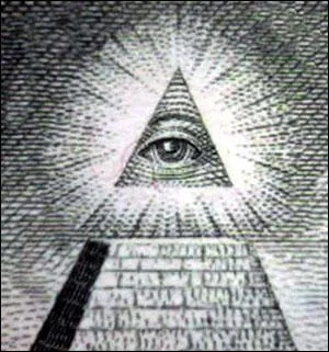 Selon certains dits Complorationistes ce dessin montre un oeil d'un personnage porteur d'cailles. D'o provient cette partie de dessin ?