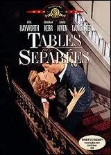 Combien d'Oscars recevra 'Tables S�par�es' le film de James Hill ?