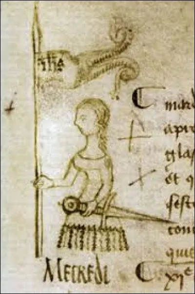 Quels mots fit-elle broder sur l'étendard qu'elle brandissait dans toutes les batailles ?